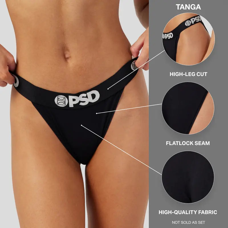 PSD Womens Halloween Thong, Packs & Singles - Barely-There Thong, Soft and Comfortable Breathable Fabric